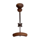 Patère double bois et métal