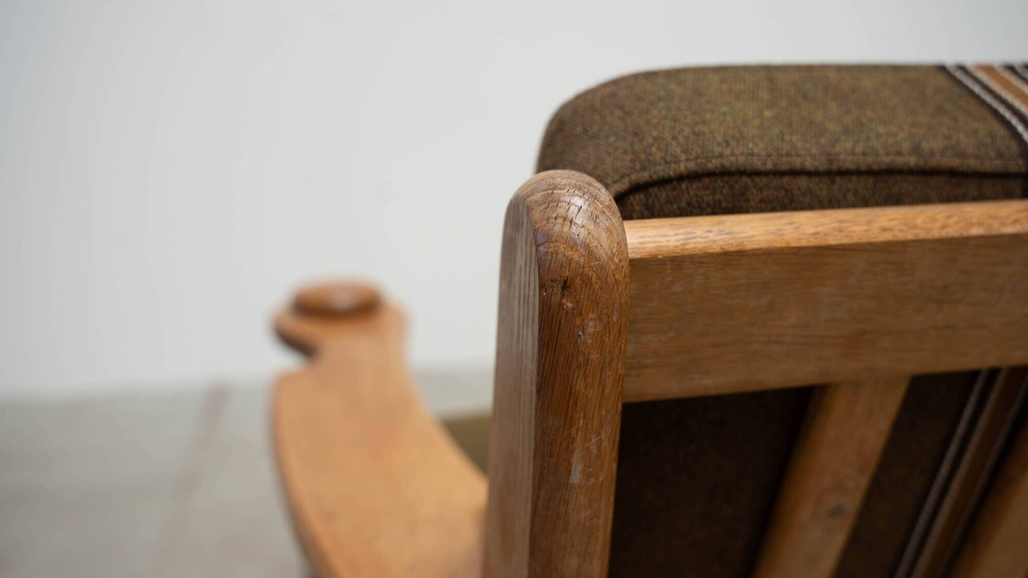 Danish Low Back Lounge Chair