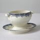Antique ironstone mustard pot KG Lunéville