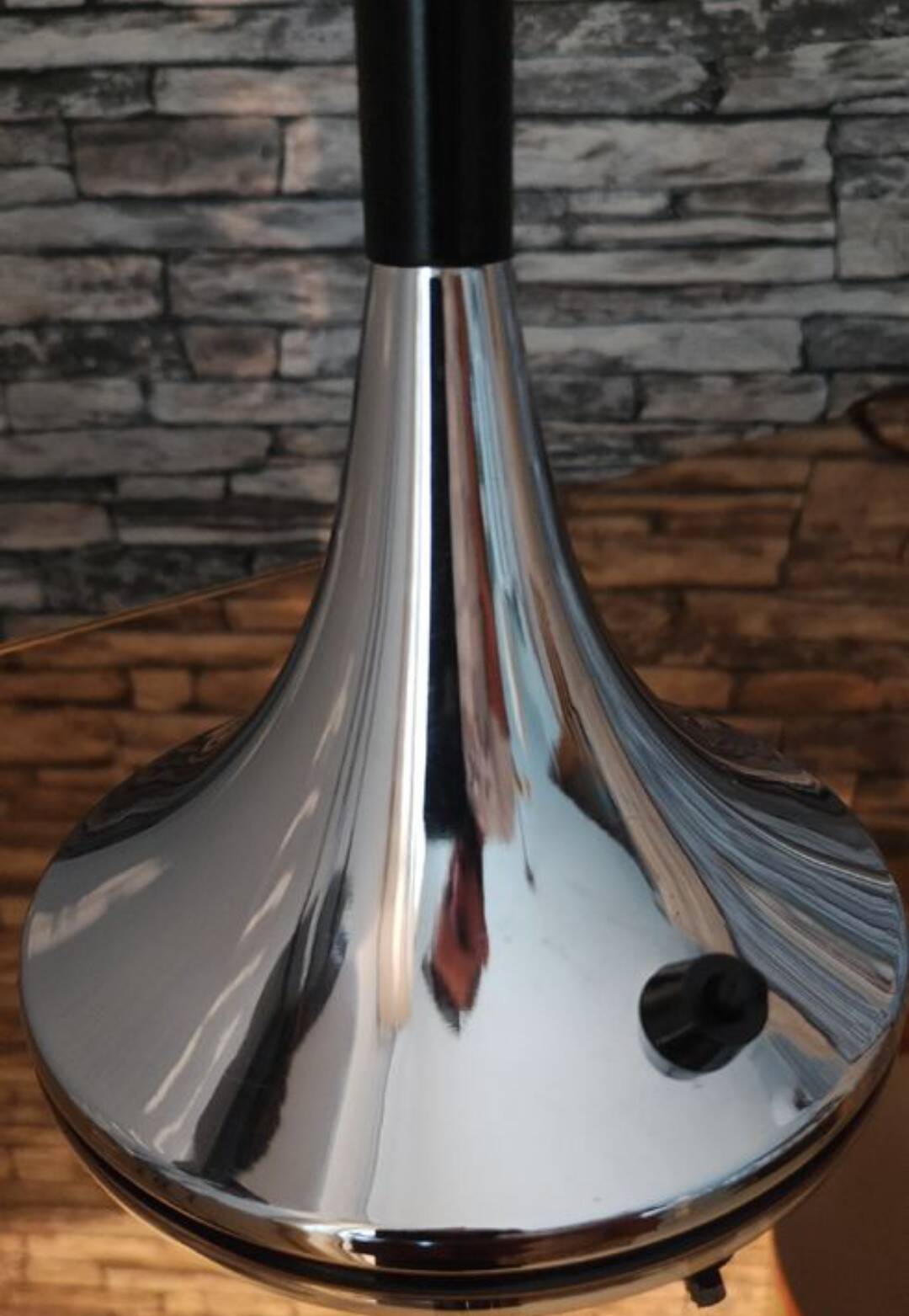 Lampe vintage 1970 en tulipe style graal