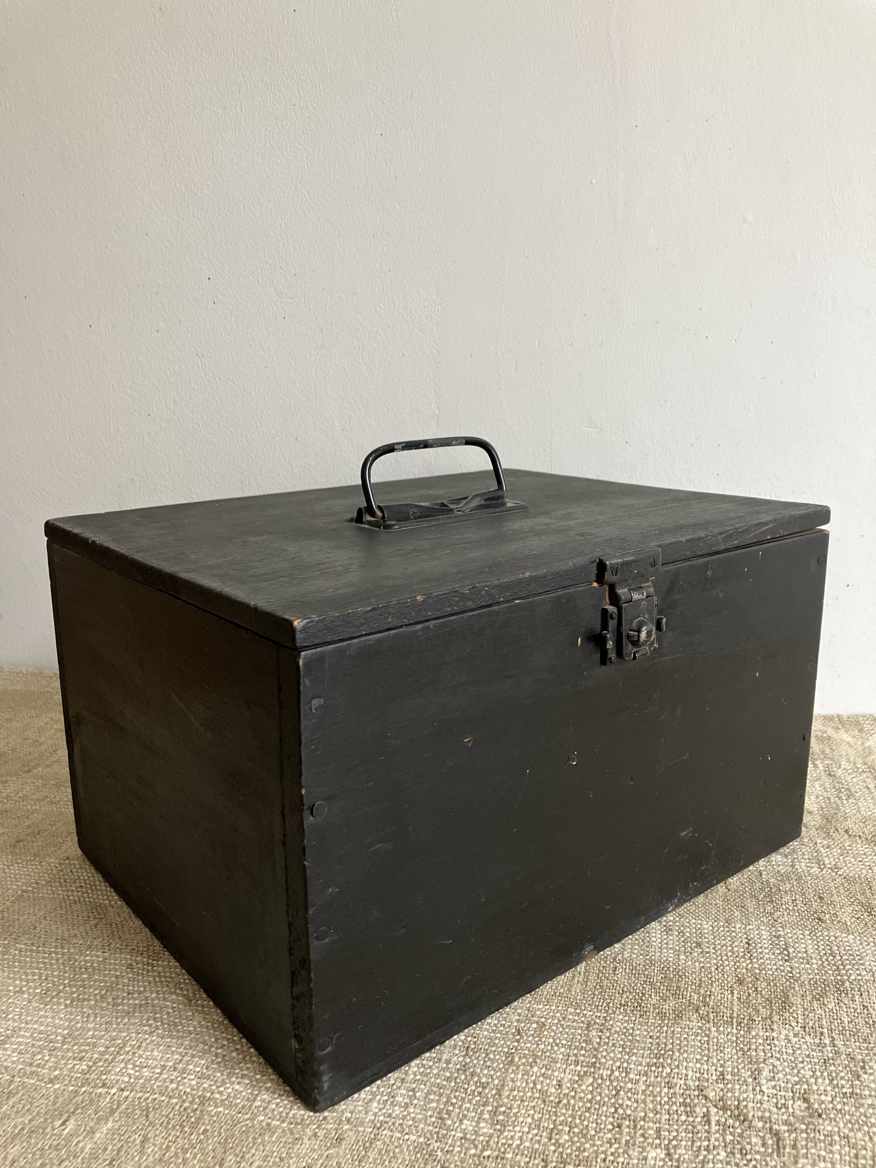 Old wooden box, chest