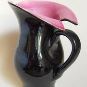 Bicolor pitcher of the Norman Potteries of Louviers 50s