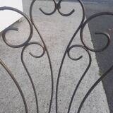 Bent metal chair