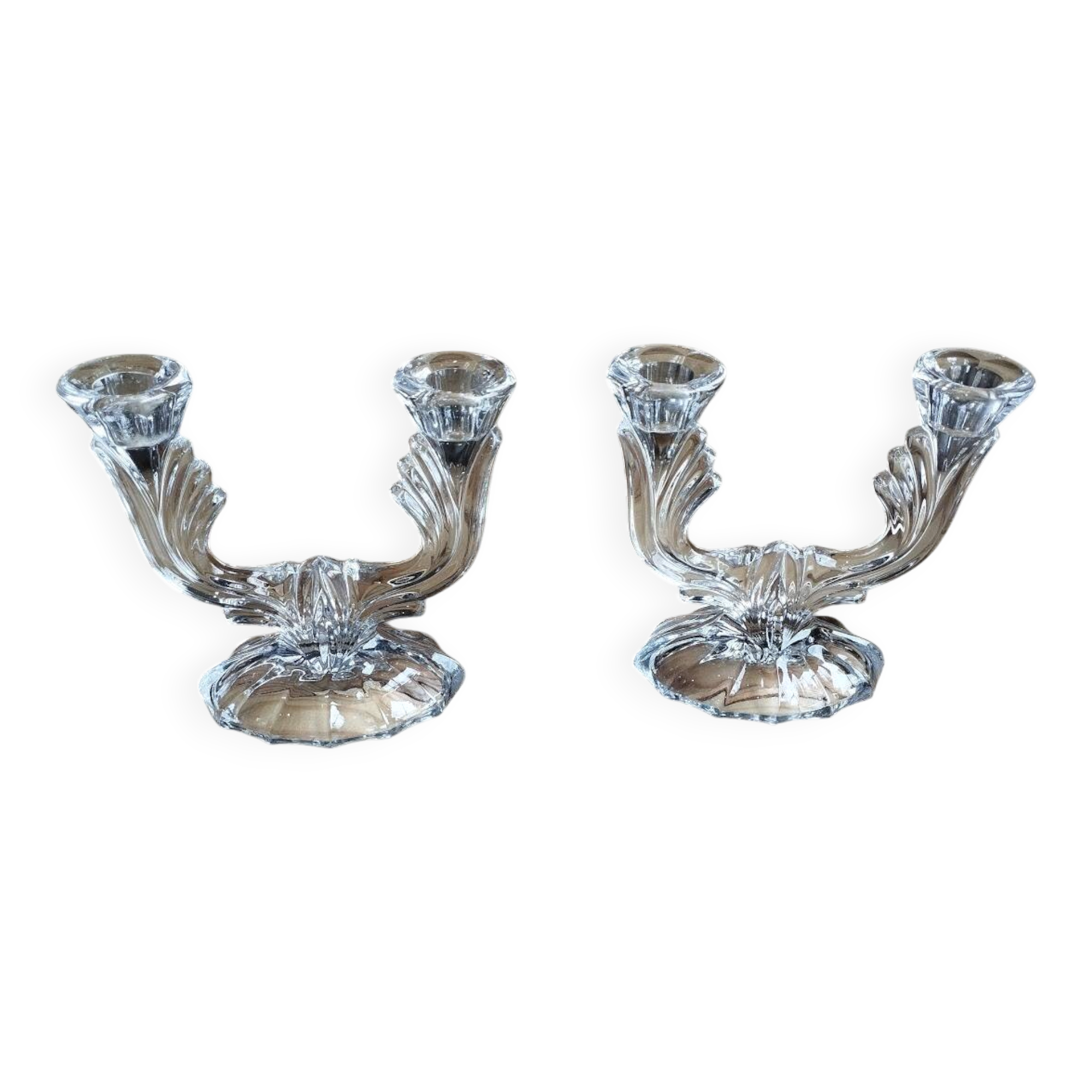 Pair of vintage candlesticks