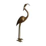 Vintage brass bird