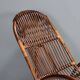 Vintage bamboo rocking chair, design, Italy, 1970s