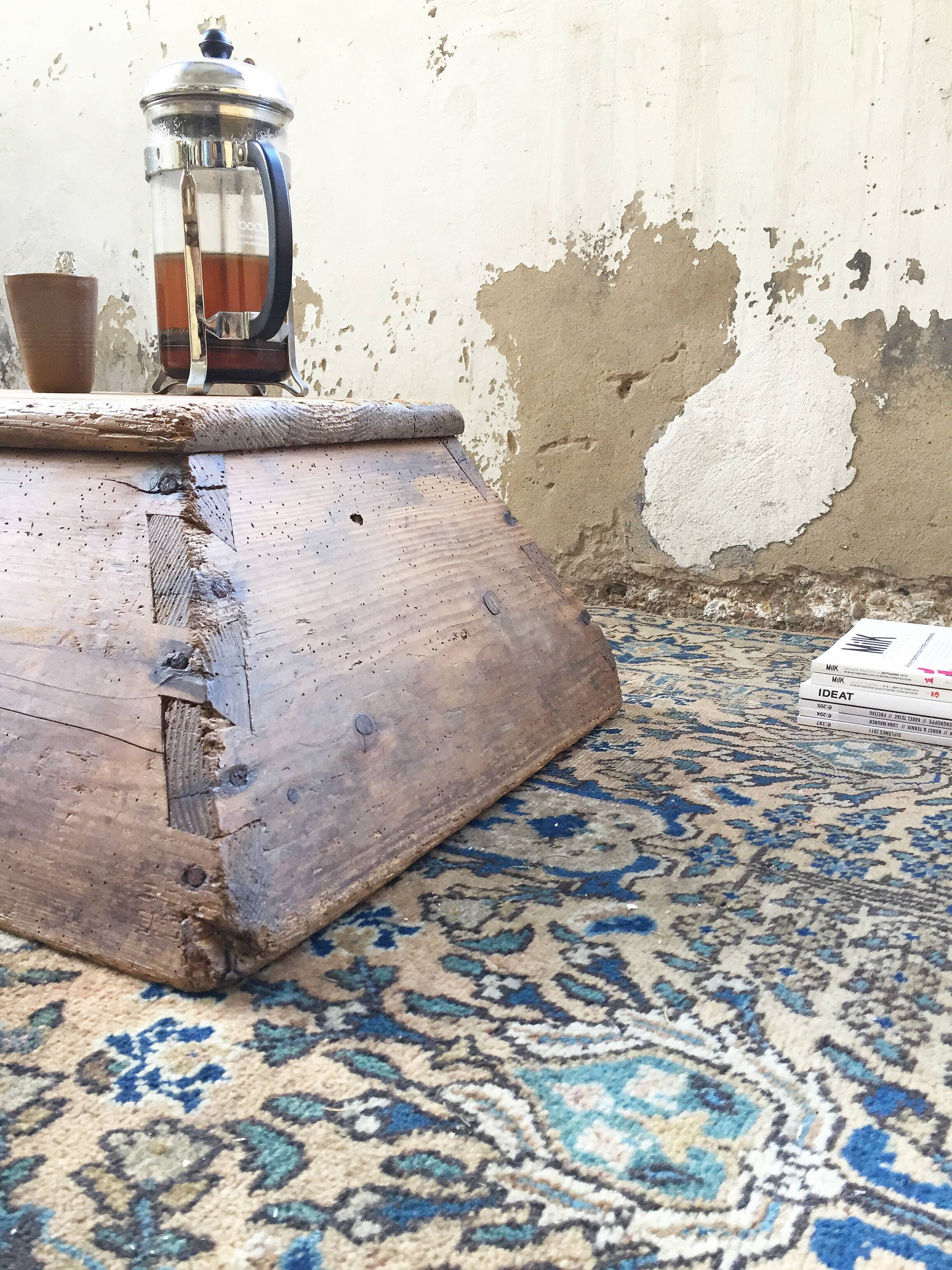 Brutalist coffee table