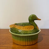 Vintage duck-shaped terrine
