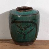 Old green vase (c.1820) #24