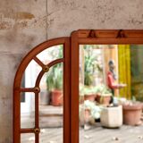 Large art deco mirror 109x135cm