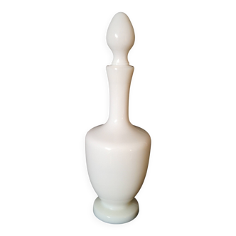white opaline carafe