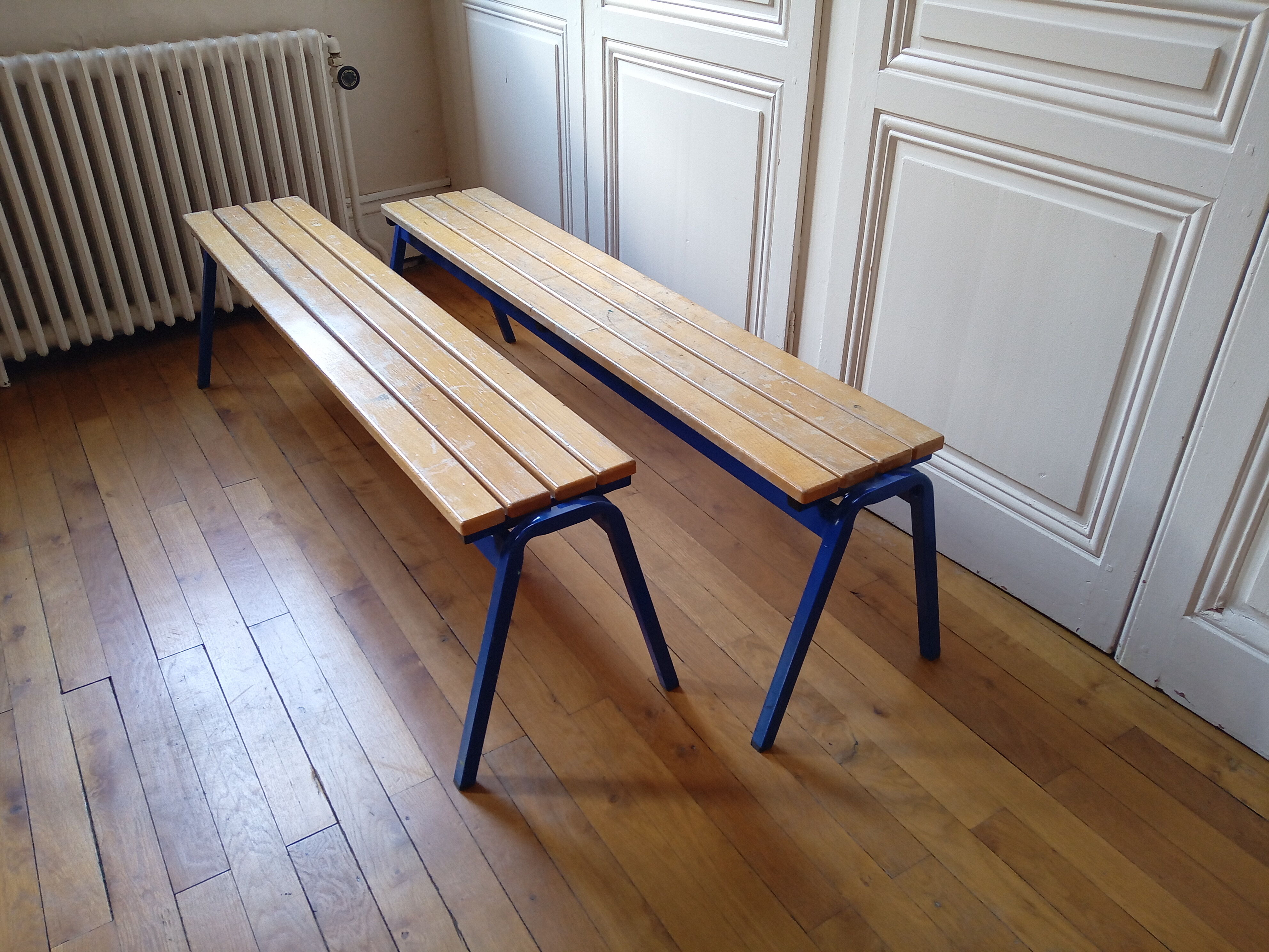 School benches