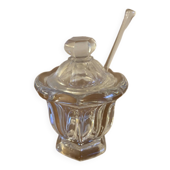 Baccarat mustard pot