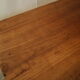 Antique walnut side table
