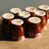 Lot de 8 coquetiers vintage