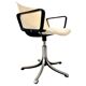 Set of three Modus Office Desk Chairs, Osvaldo Borsani for Tecno, Italy 1960