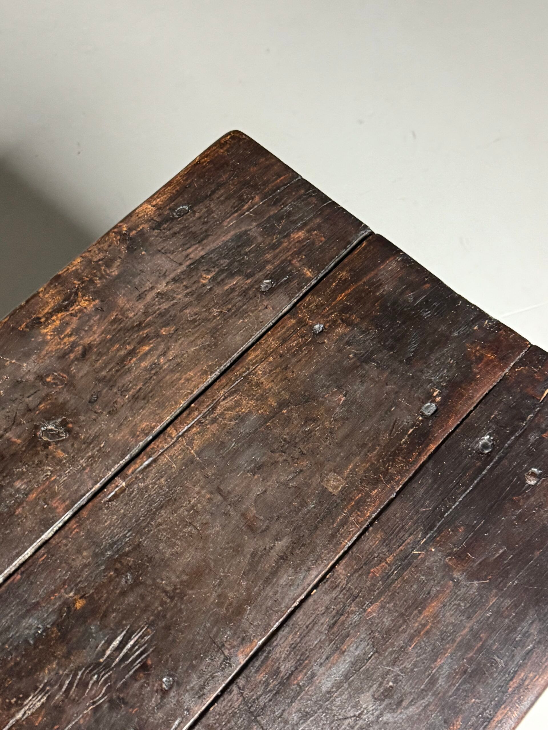 Spanish side table, rustic, early 20th century