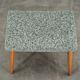 Danish Mid-Century Modern Stool in Beech and Upholstery, 1960s