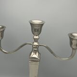 Bougeoir Unique XXL 3 en acier inoxydable 49 cm