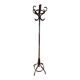 Free-standing coat rack in curved wood, parrot style Baumann or T.