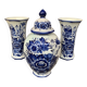 Ensemble de vases Royal Delfts blauw.