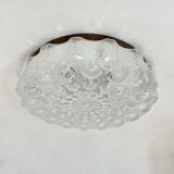 Mid-century design ceiling lamp flush mount , 1970s