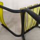 18 yellow metal bistro chairs