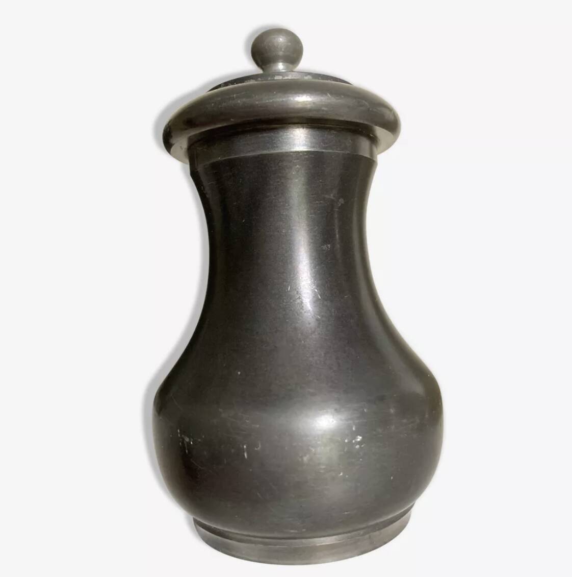 Peugeot pewter pepper pot
