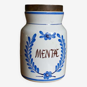 Longchamps Mint medicine jar