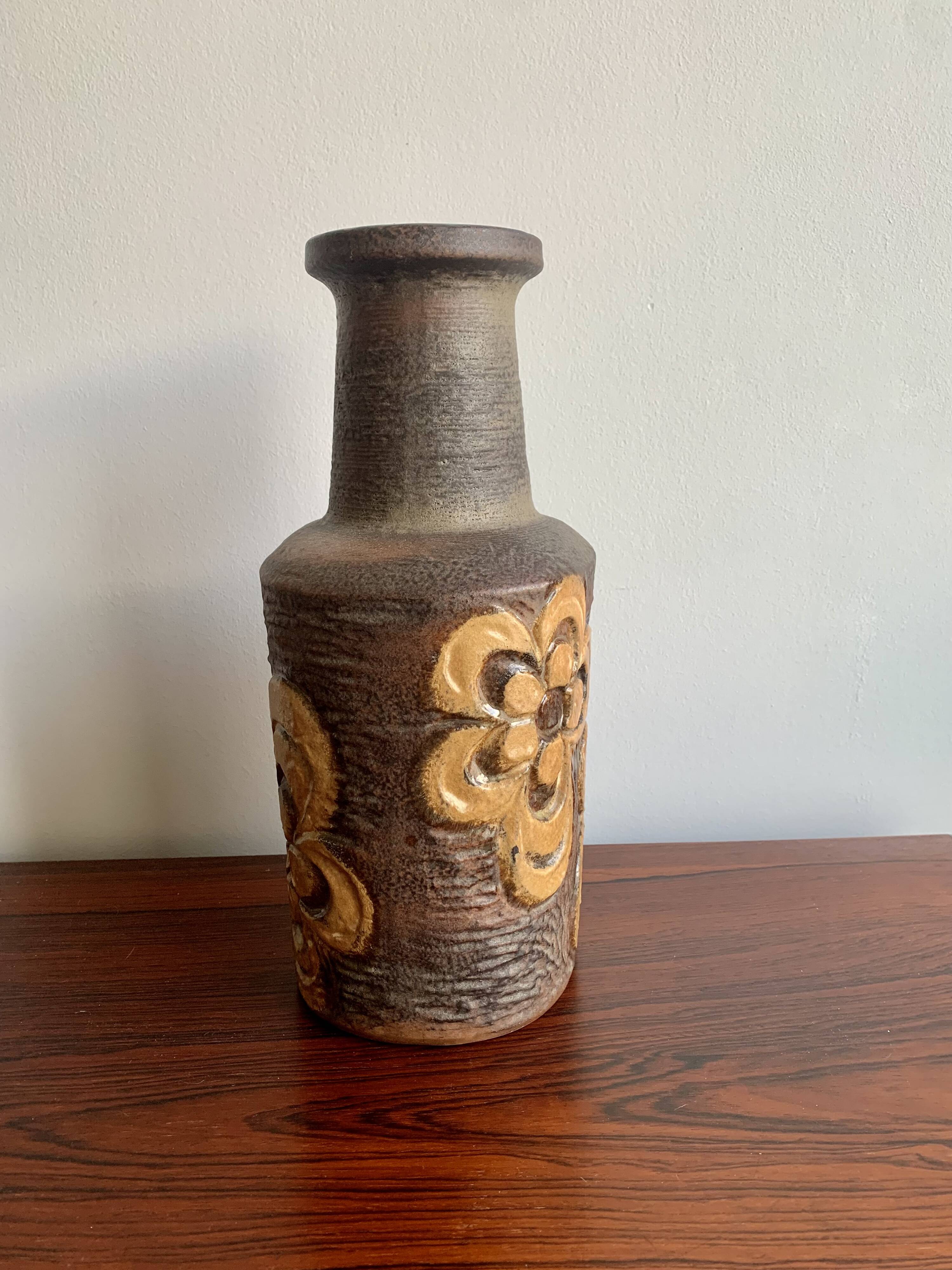 Large vintage ceramic vase Austria, 1970s