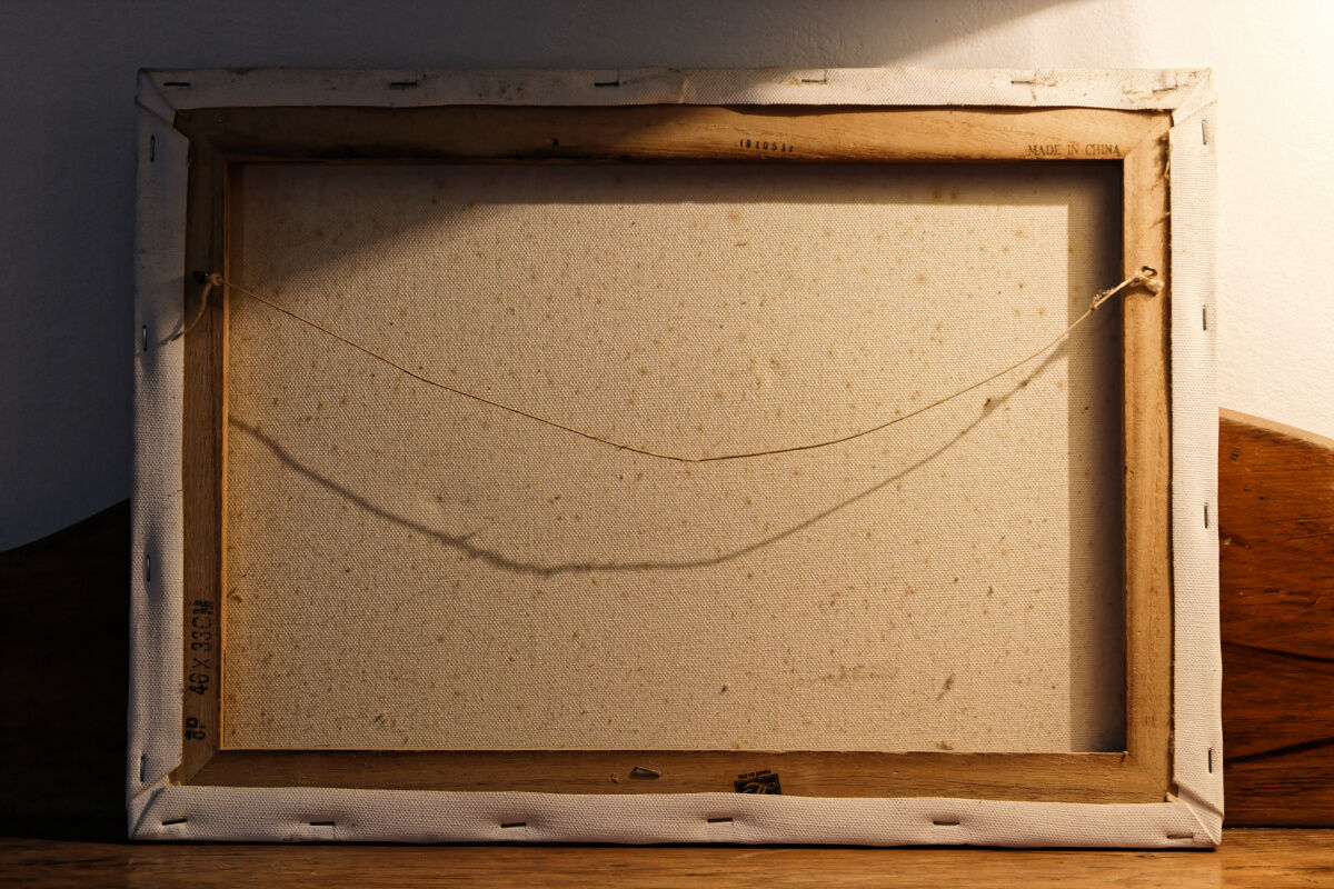 Still Life with Vegetables, signed