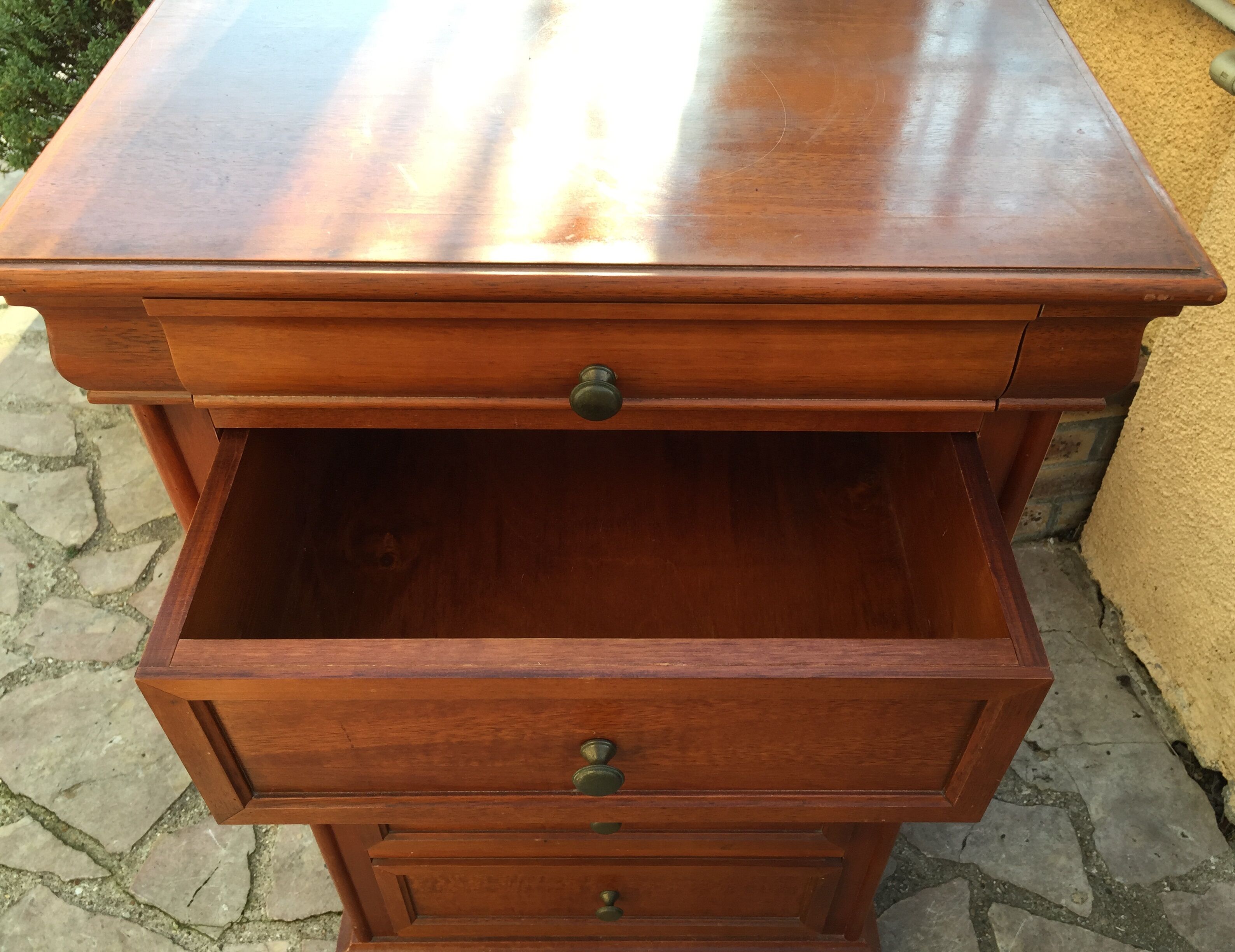 Chest 5 drawers in Cherry