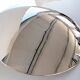 Florian Schulz Large Flush Mount Light Sela in polished Nickel, 1970s