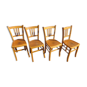 4 chaises bistrot luterma