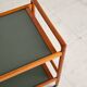 Dessert or bar cart, Dyrlund, mid-20th century design in teak.