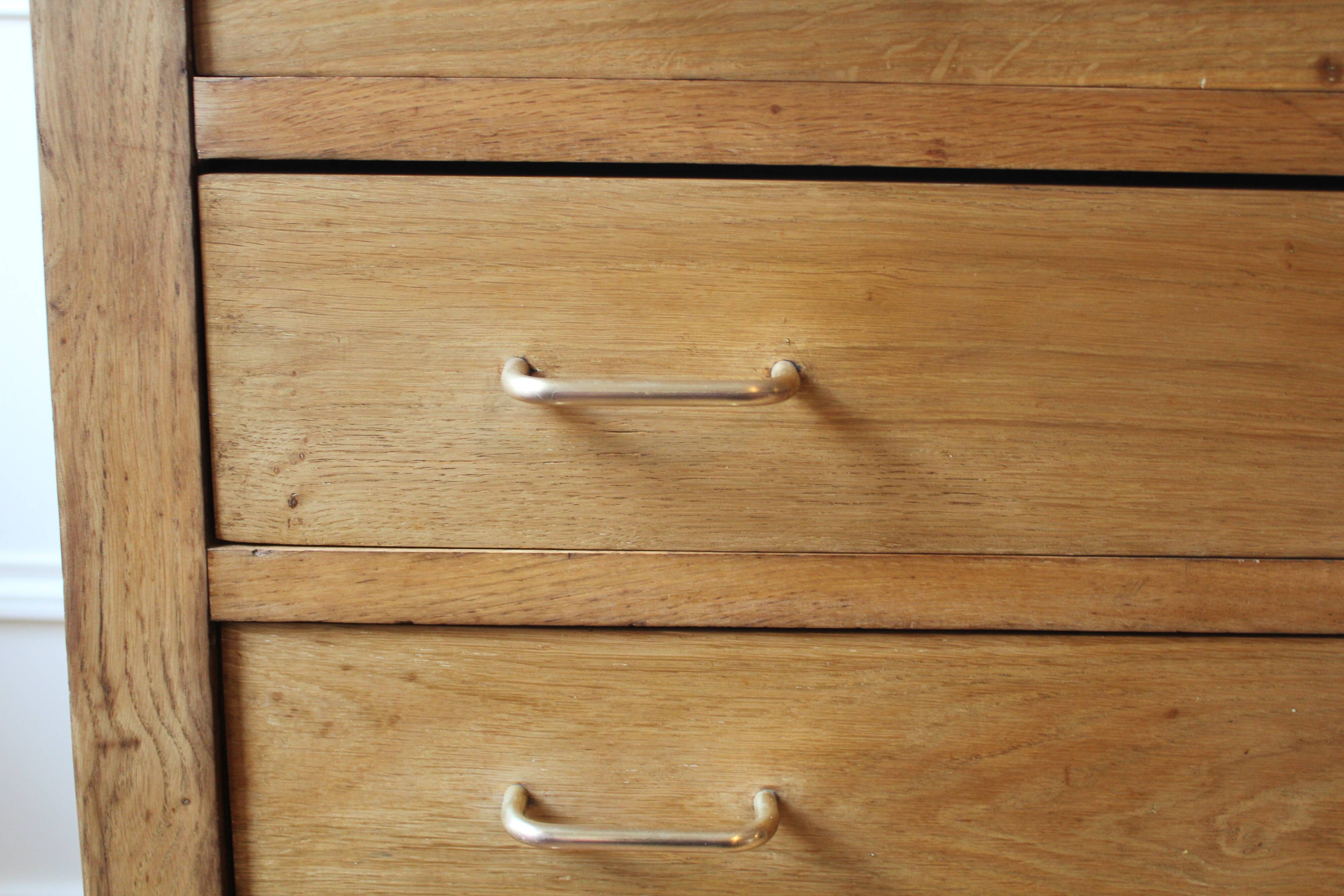 Compass foot chest of drawers