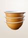 Set of three ear bowls Grespots Digoin, circa 1950