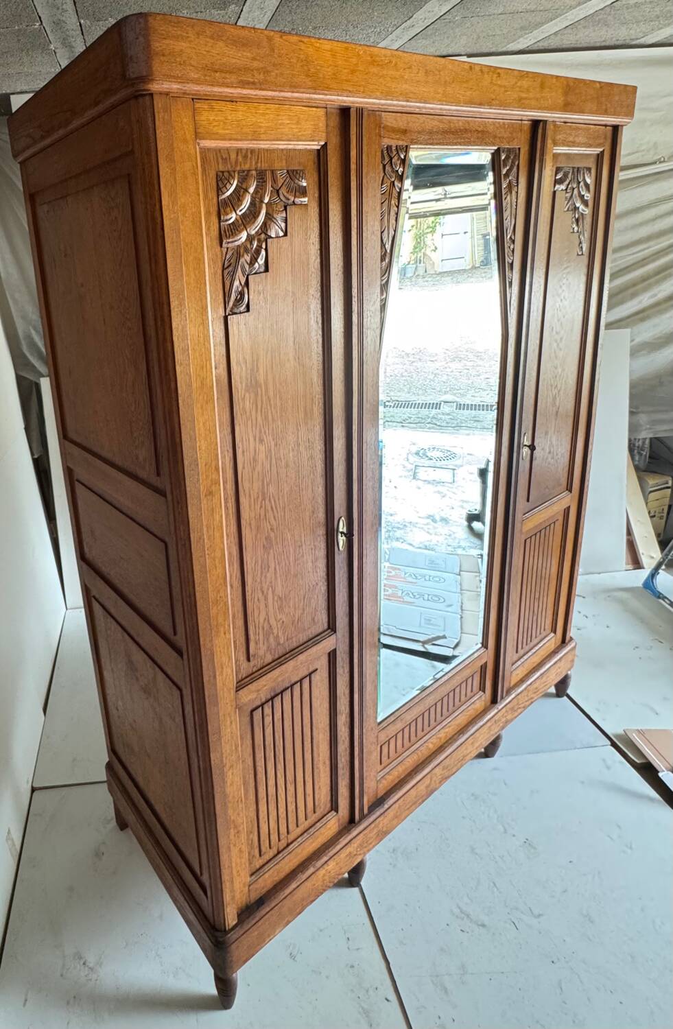 Parisian Art Deco wardrobe
