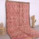 Pink Vintage Moroccan Rug 204 x 340 cm - Berber Wool Rug - Handmade Rug Boh
