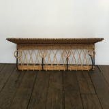 Wall-mounted coat rack