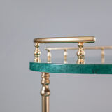 Bar cart by Aldo Tura, Italy, 1970s.