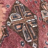 Tapis Turkmen afghan fait main 115x136cm