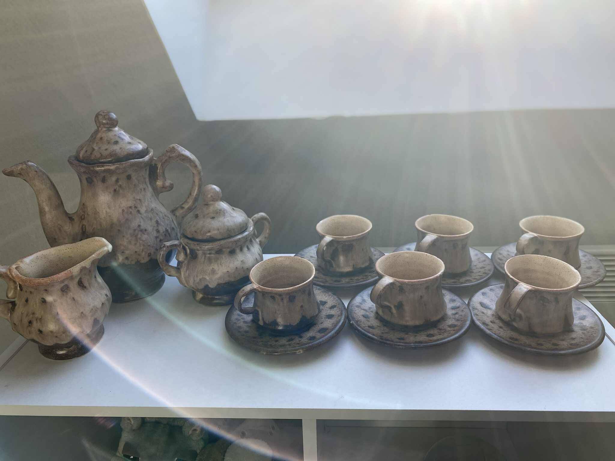 Old Vallauris coffee set