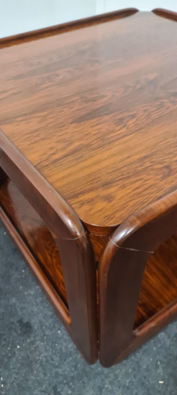 Rosewood coffee table from Mustering Germany