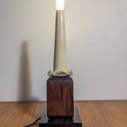 Two Art Deco night lights by Louis Prodhon 1930
