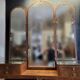 Venetian hairdresser with triptych mirror