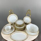 25 Piece Limoges Porcelain Service, 20th Century