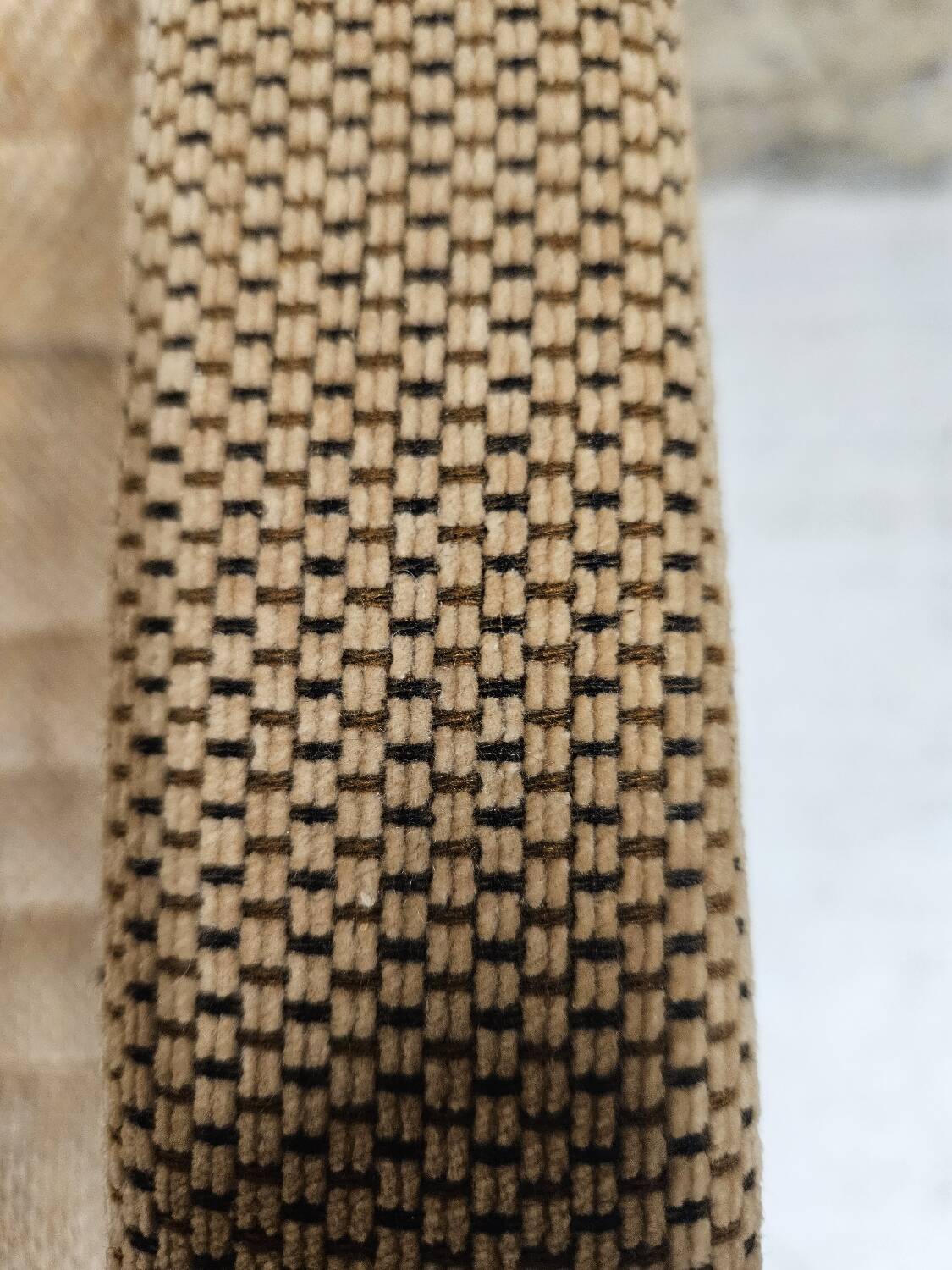 Pair of vintage 1970s Sedus bouclette wool armchairs