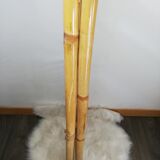 Folding bamboo shelf