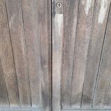Double entrance door 227x142.2cm oak multi-point lock and its frame